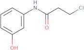 3-chloro-n-(3-hydroxyphenyl)propanamide