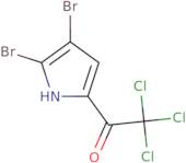 2,2,2-Trichloro-1-(4,5-dibromo-1H-pyrrol-2-yl)-1-ethanone