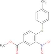 Methyl 4-[(4-methylphenyl)sulfanyl]-3-nitrobenzenecarboxylate