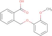 2-[(2-Methoxyphenoxy)methyl]benzoic acid