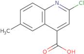 2-Chloro-6-methylquinoline-4-carboxylic acid