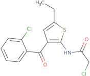 2-Chloro-N-(3-(2-chlorobenzoyl)-5-ethylthiophen-2-yl)acetamide