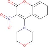 4-(Morpholin-4-yl)-3-nitro-2H-chromen-2-one