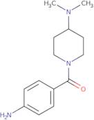 1-(4-aminobenzoyl)-N,N-dimethylpiperidin-4-amine