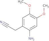 2-(2-Amino-4,5-dimethoxyphenyl)acetonitrile