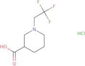 1-(2,2,2-Trifluoroethyl)piperidine-3-carboxylic acid hydrochloride