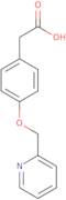 2-[4-(Pyridin-2-ylmethoxy)phenyl]acetic acid