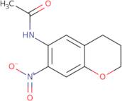 N-(7-Nitro-3,4-dihydro-2H-chromen-6-yl)acetamide