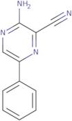 3-amino-6-phenylpyrazine-2-carbonitrile