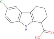 6-Chloro-2,3,4,9-tetrahydro-1H-carbazole-1-carboxylic acid