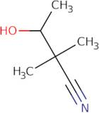 3-Hydroxy-2,2-dimethylbutanenitrile