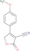 4-(4-Methoxyphenyl)-2-oxo-2,5-dihydrofuran-3-carbonitrile