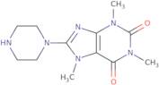 1,3,7-Trimethyl-8-piperazin-1-yl-3,7-dihydro-purine-2,6-dione