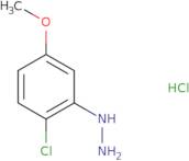 (2-Chloro-5-methoxyphenyl)hydrazine hydrochloride