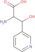 2-Amino-3-hydroxy-3-(pyridin-3-yl)propanoic acid