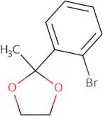 2-(2-Bromophenyl)-2-methyl-1,3-dioxolane