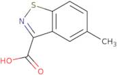 5-Methyl-1,2-benzothiazole-3-carboxylic acid