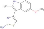 4-(5-Methoxy-2-methyl-1H-indol-3-yl)-thiazol-2-ylamine
