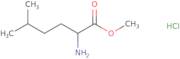 Methyl 2-amino-5-methylhexanoate hydrochloride