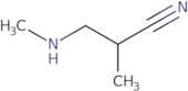 2-Methyl-3-(methylamino)propanenitrile