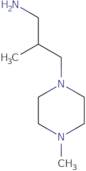 2-Methyl-3-(4-methylpiperazin-1-yl)propan-1-amine