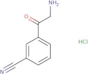 3-(2-Aminoacetyl)benzonitrile hydrochloride