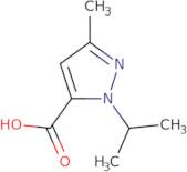 3-Methyl-1-(propan-2-yl)-1H-pyrazole-5-carboxylic acid