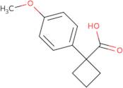 1-(4-Methoxyphenyl)cyclobutane-1-carboxylic acid
