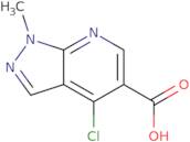 4-chloro-1-methyl-1h-pyrazolo[3,4-b]pyridine-5-carboxylic acid