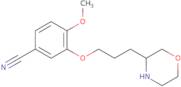 3-(3-Morpholinylpropoxy)-4-methoxybenzonitrile