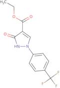 Ethyl 3-hydroxy-1-(4-(trifluoromethyl)phenyl)-1H-pyrazole-4-carboxylate