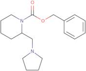 2-Pyrrolidin-1-ylmethyl-piperidine-1-carboxylic acid benzyl ester