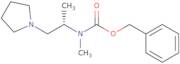 (S)-1-Pyrrolidin-2-methyl-2-(N-Cbz-N-methyl)amino-ethane