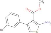 2-Amino-4-(3-bromophenyl)thiophene-3-carboxylic acid methyl ester