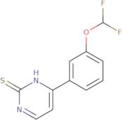 4-(3-Difluoromethoxy-phenyl)-pyrimidine-2-thiol