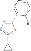 2-(2-Bromophenyl)-5-cyclopropyl-1,3,4-oxadiazole