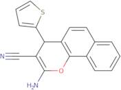 2-Amino-4-(2-thienyl)-4H-benzo[H]chromene-3-carbonitrile