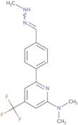 Dimethyl-{6-[4-(methyl-hydrazonomethyl)-phenyl]-4-trifluoromethyl-pyridin-2-yl}-amine