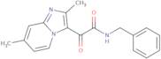 N-Benzyl-2-(2,7-dimethylimidazo[1,2-a]pyridin-3-yl)-2-oxoacetamide