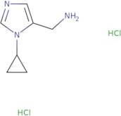 1-(1-Cyclopropyl-1H-imidazol-5-yl)methanamine dihydrochloride