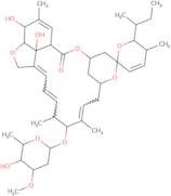 4′-O-De(2,6-dideoxy-3-O-methyl-α-L-arabino-hexopyranosyl)-5-O-demethylavermectin A1a