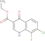 Ethyl 7-chloro-8-fluoro-4-hydroxyquinoline-3-carboxylate