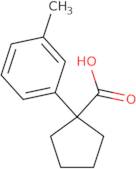 1-(3-Methylphenyl)cyclopentane-1-carboxylic acid