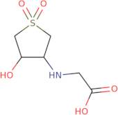 rac-2-{[(3R,4R)-4-Hydroxy-1,1-dioxo-1λ6-thiolan-3-yl]amino}acetic acid
