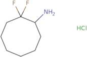 2,2-Difluorocyclooctan-1-amine hydrochloride
