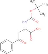 2-{[(tert-Butoxy)carbonyl]amino}-4-oxo-4-phenylbutanoic acid