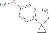 [1-(4-Methoxyphenyl)cyclopropyl]methylamine