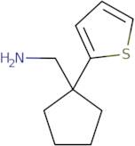 [1-(Thiophen-2-yl)cyclopentyl]methanamine