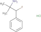 1-Fluoro-2-methyl-1-phenylpropan-2-amine hydrochloride