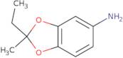 2-Ethyl-2-methyl-1,3-dioxaindan-5-amine